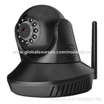IP Camera, Supports Plug-and-play Function, Embedded IR-cut Filter